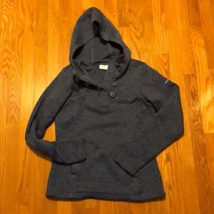 Columbia button up hoodie